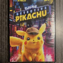 Detective pikachu DVD
