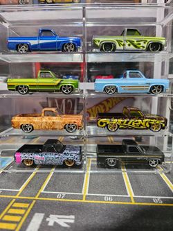 Hotwheels lot 83 chevy silverado loose