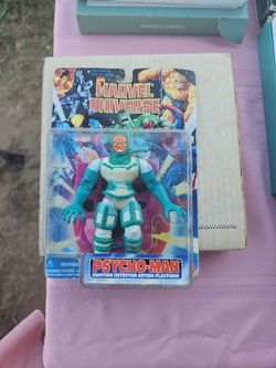 Marvel Universe Psycho-Man Action Figure MOC 1996