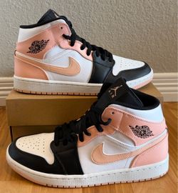 Nike Air Jordan 1 Mids Crimson Tint Men's Size 10