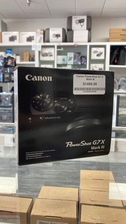 Canon PowerShot G7X Mark III