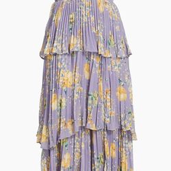 ASTR The Label Zaida Pleated Dress - New Without Tags- Size M - Retail $179