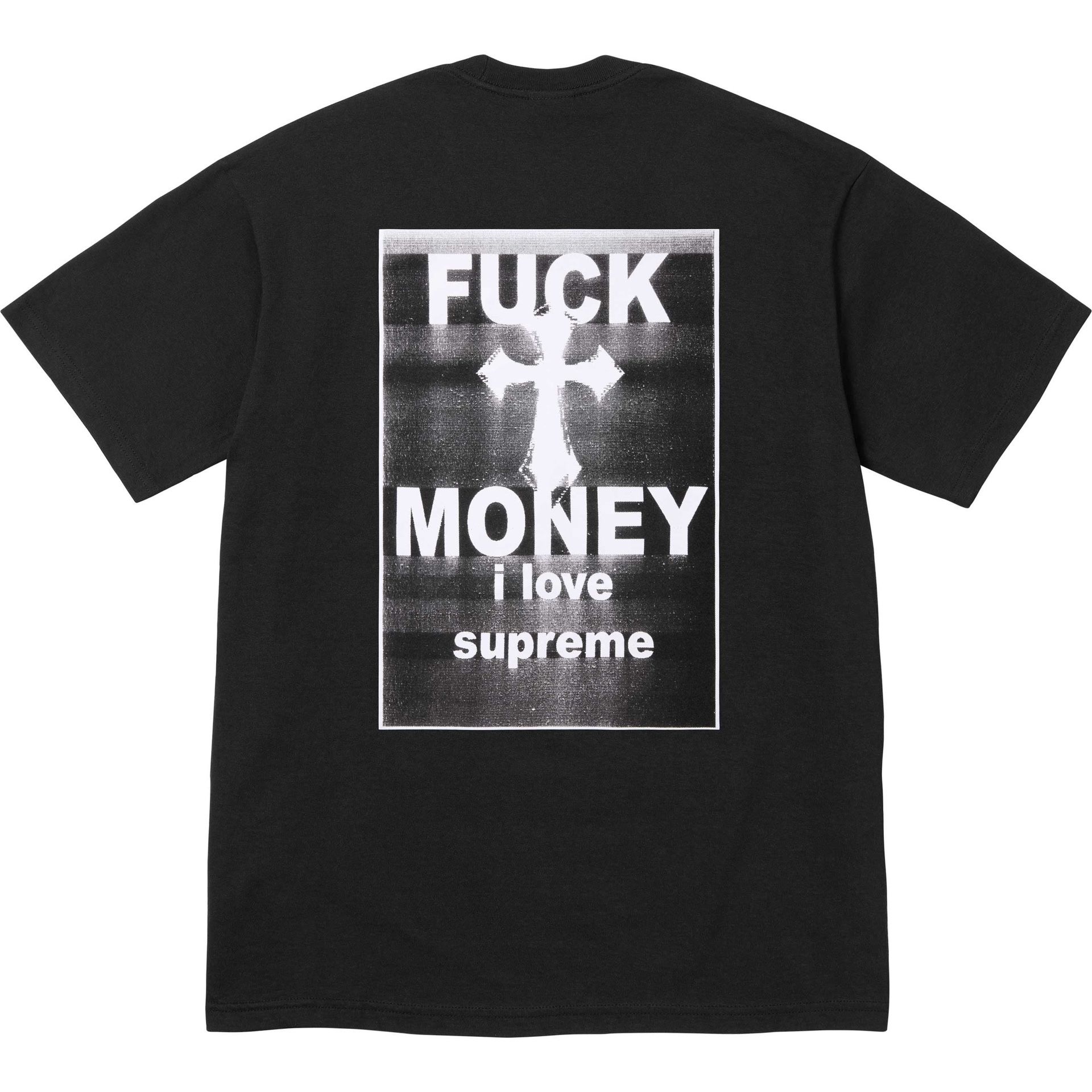 Supreme Fuck Money Tee Black XL FW24