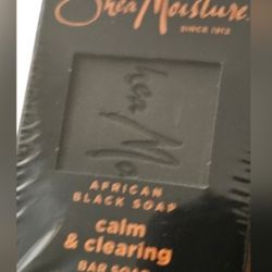 Shea Moisture African Black Soap Calm & Clearing Bars 6 Pack