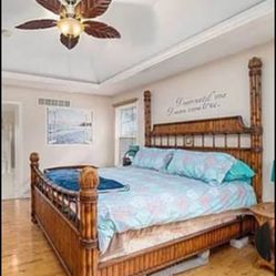 —Price Drop—— King Size Sleep Number, Bed And Frame