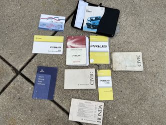 Honda Toyota Prius Civic Mazda 3 Owner’s Manual 