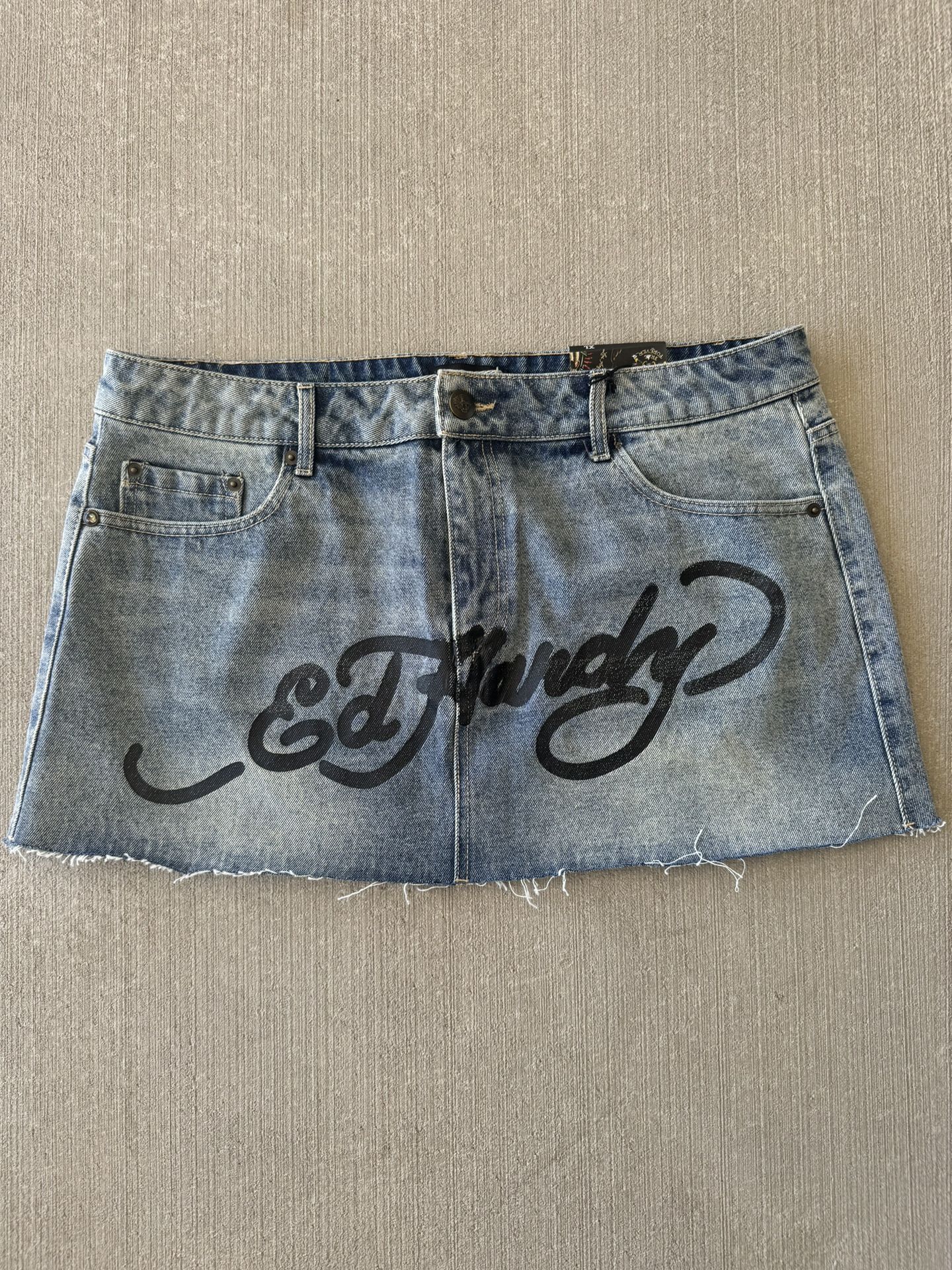 Ed Hardy Denim Skirt