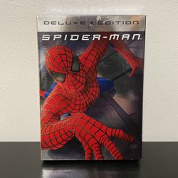 Spider-Man Deluxe Edition DVD 1+2 Box Set Widescreen Marvel Tobey Maguire 3 Disc