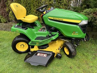 John Deere X384 All-Wheel Steer