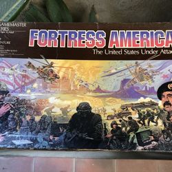 Fortress America Board Game by Milton Bradley