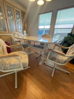 Table and 4 chairs