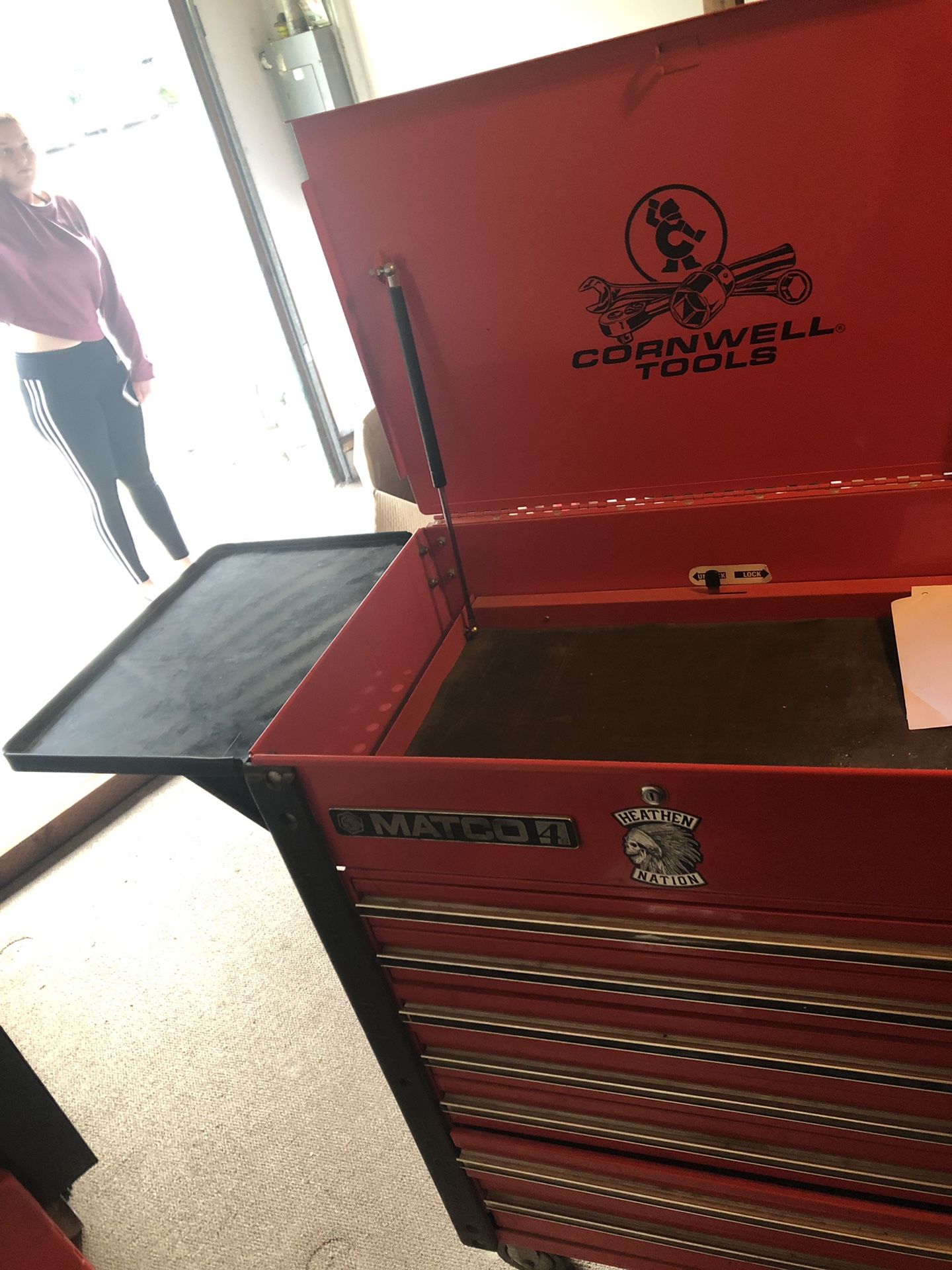 Cornwell toolbox/ service cart for Sale in WA OfferUp