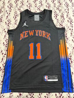 Jalen Brunson NY Knicks basketball jersey black