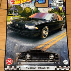 Hot Wheels Boulevard 1996 Chevy Impala SS