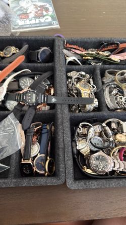 Over 250 Mostly vintage to now watches