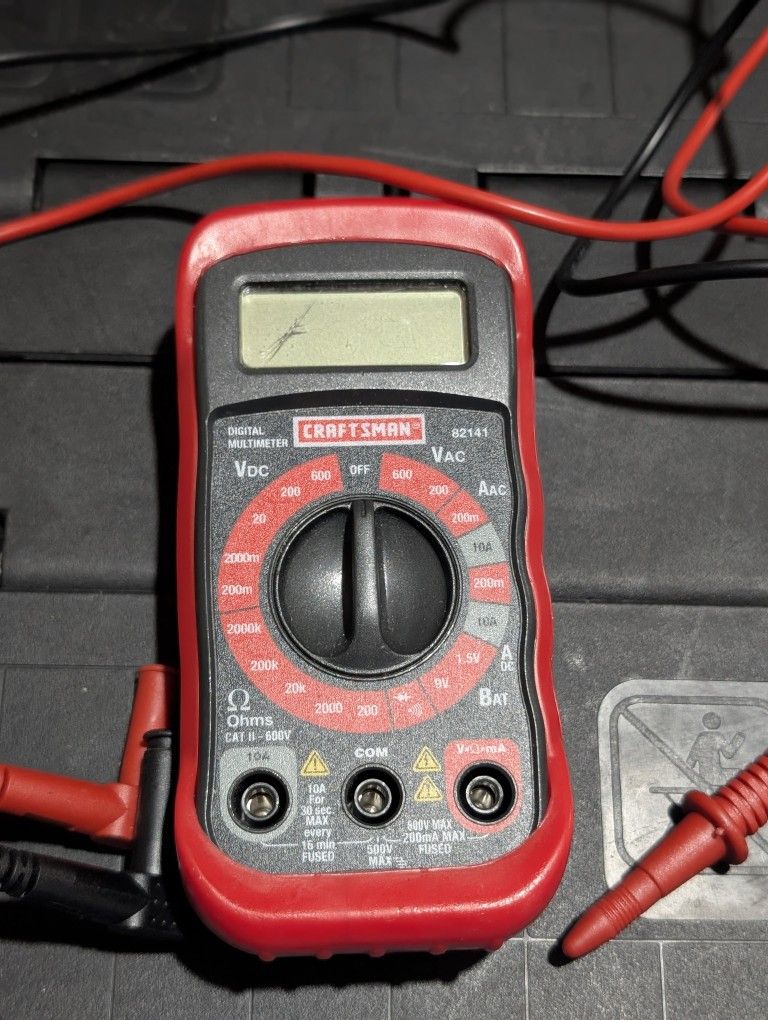 craftsman digital multimeter