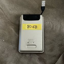 80 GB I/O Magic Silver/Black Gigabank High/Capacity Portable/External/Storage USBDrive