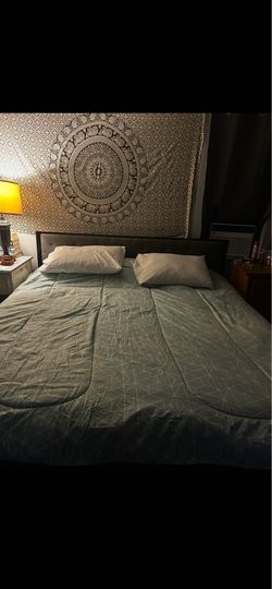 King mattress  & Frame