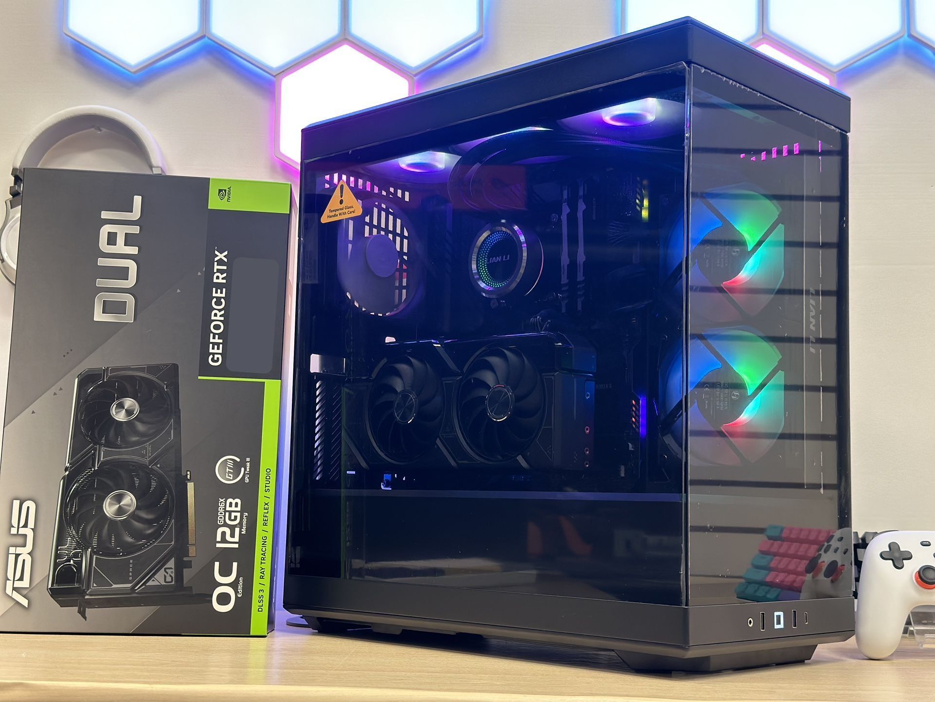 🦊 FOX 44 🦊RTX 5060 | FOX GAMING PC | DESKTOP | TOWER| RIG | AMD 5-9600X | GEFORCE RTX 5060 |32 GB DDR5 RAM | 1 TB SSD |WIN 11.