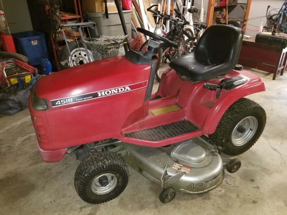 Honda 4518 Lawn Tractor (liquid cooled)