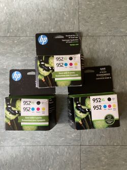 HP 952 XL / 4-Pack, Black & Color / Save $$$
