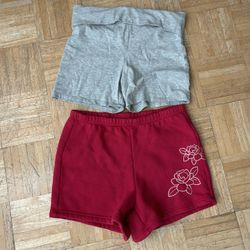 2 pairs sleep shorts 