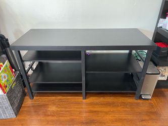 TV Console Table With Adjustable Shelves