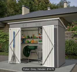 Metal Shed 8x4