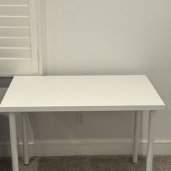 IKEA WHITE WOODEN DESK