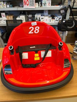Bumper Car for Toddlers with Remote