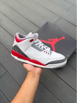 Jordan 3 Fire Red