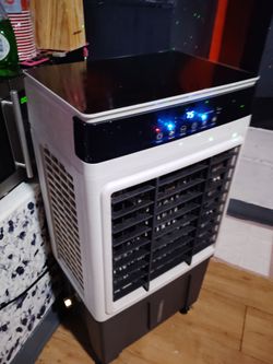 Cold swamp cooler ac works great!!!