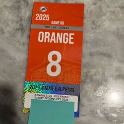 PARKING PASS VS BENGALS