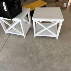 Wood End Tables
