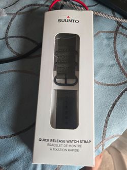 Open box: Suunto quick release wrist strap- army green.