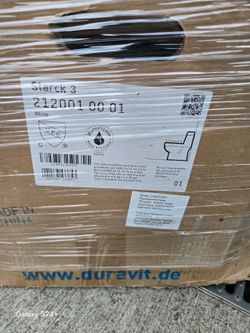 Duravit Starck 3 One-Piece Toilet (Model 212001 00 01).