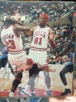 Michael Jordan autographed 8x10