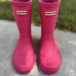 Hunter Rain Boots Little Girls US12