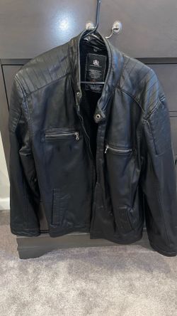 Black Leather Motorcycle Jacket