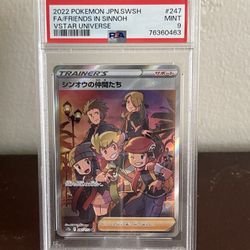 Friends in Sinnoh Full Art VSTAR Universe PSA 9