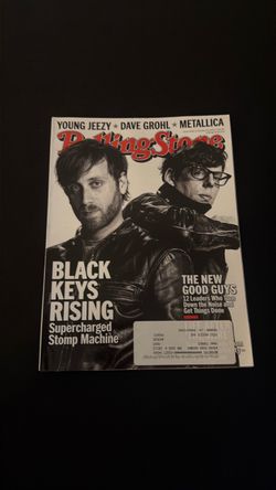 Rolling Stone Magazine Black Keys Cover Issue