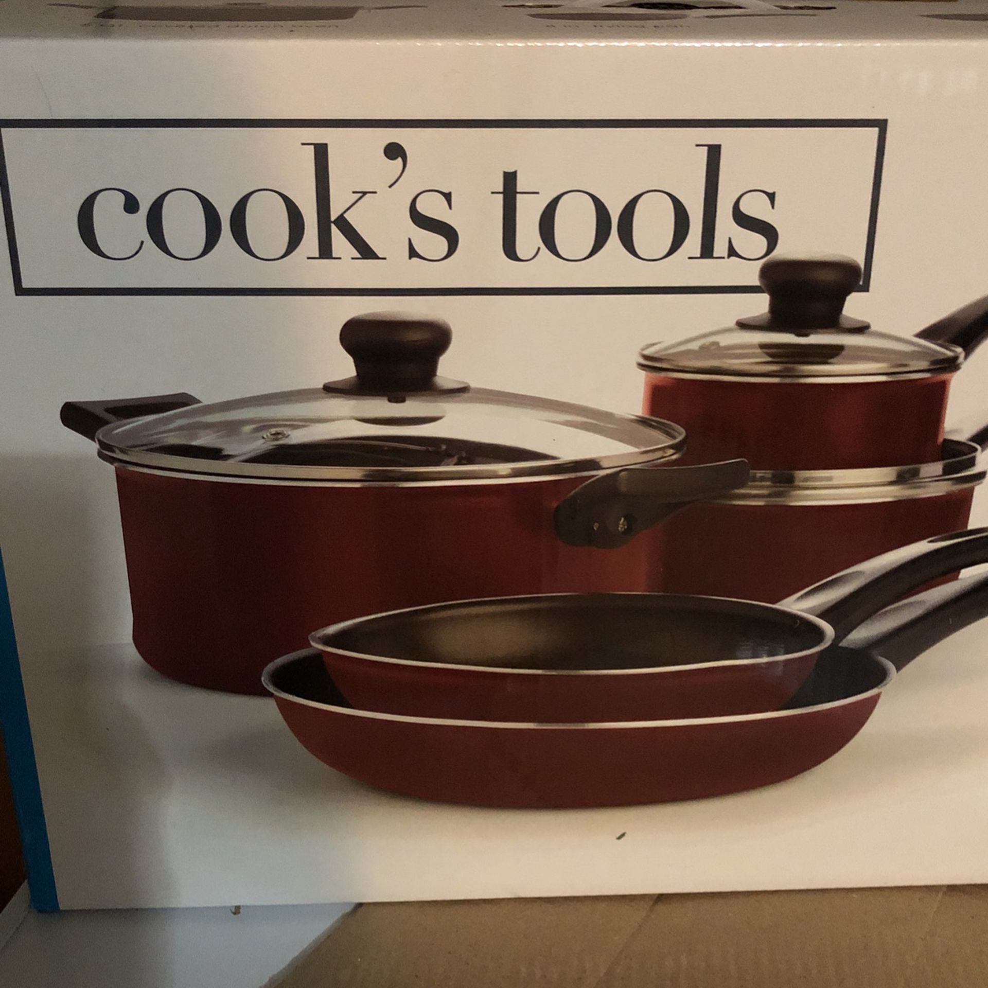 Cook's Tool 8 Piece Non-stick Set Pots Pan