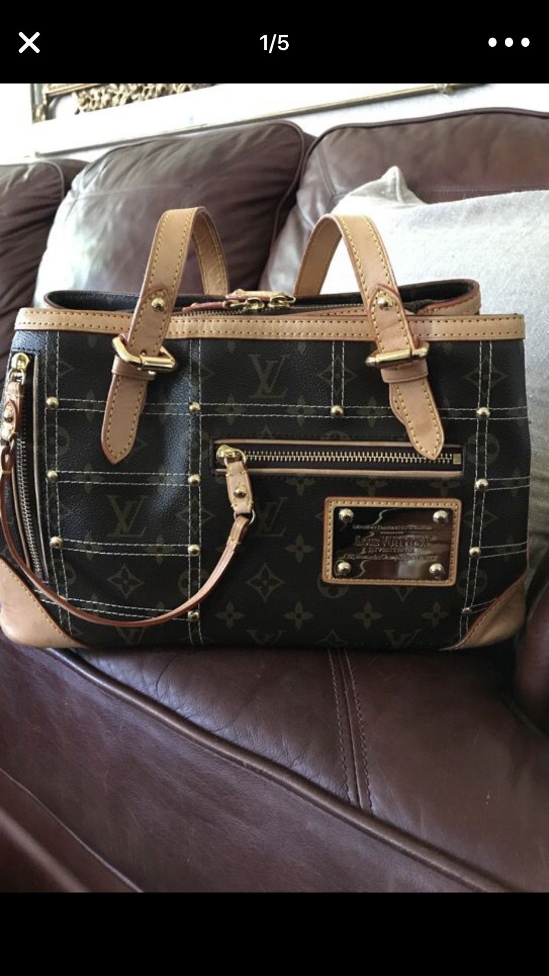 Gorgeous Louis Vuitton Riveting Marc Jacobs Handbag for Sale in San Jose,  CA - OfferUp