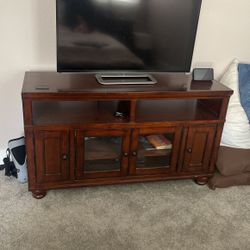Solid TV Cabinet (W 1.5’  L 4.3’  H 2.5)