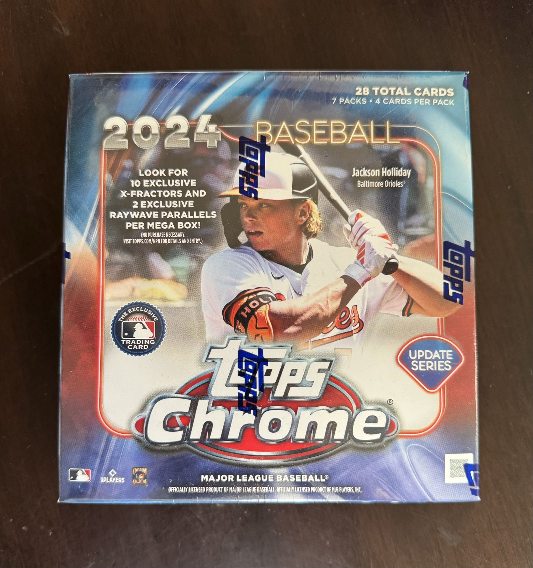 2024 Topps Chrome Update MLB Baseball Mega Box