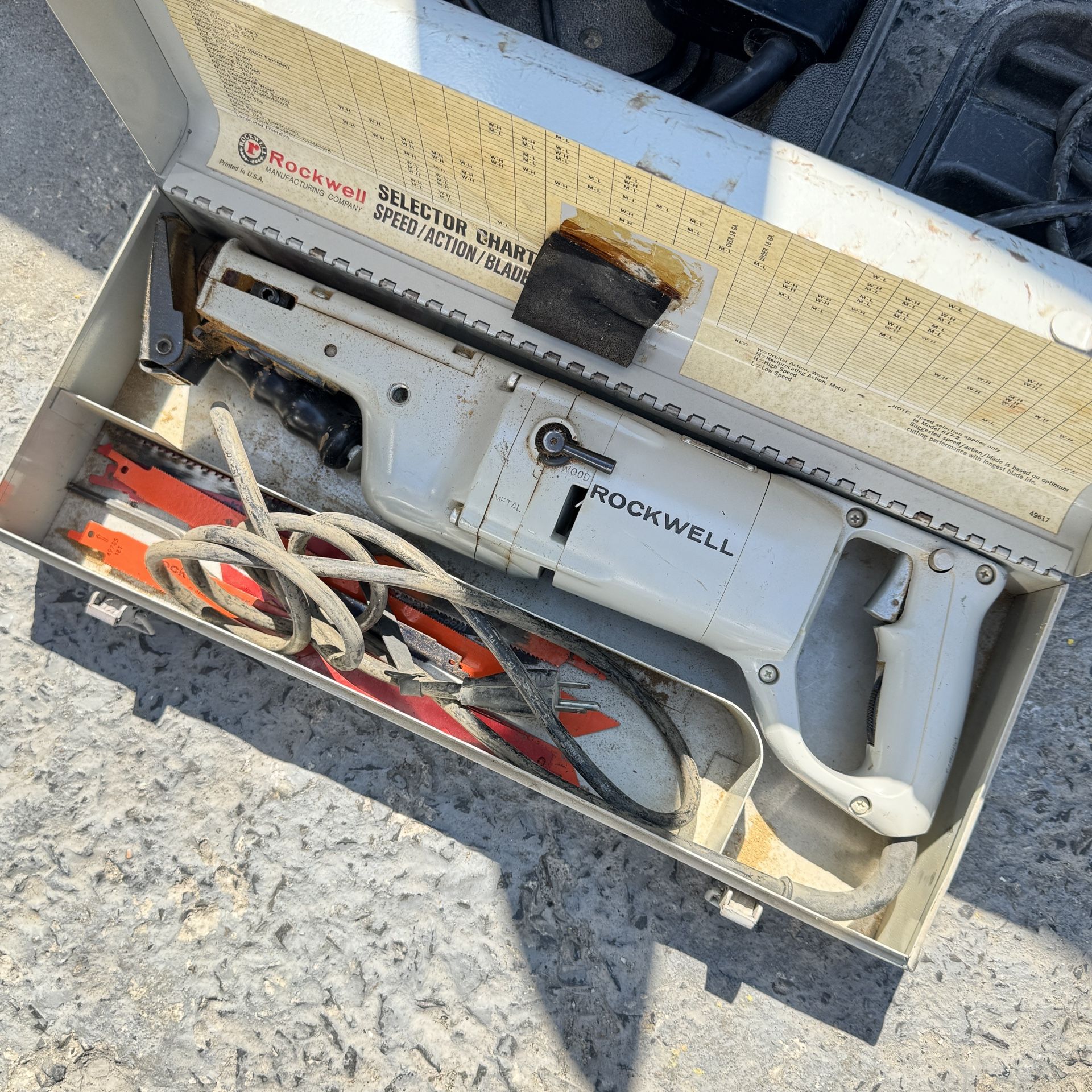 Rockwell Extra Heavy Duty Wood/Metal sawzall