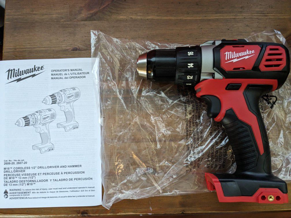 Milwaukee Drill /Driver Tool Only