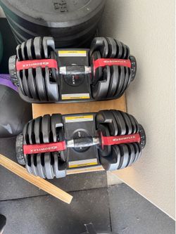 Bow flex select tech 552 dumbbells