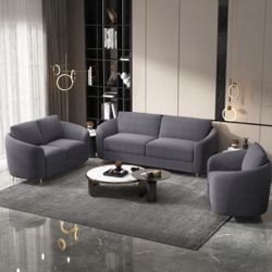 Love Seat, Sofa And Chair