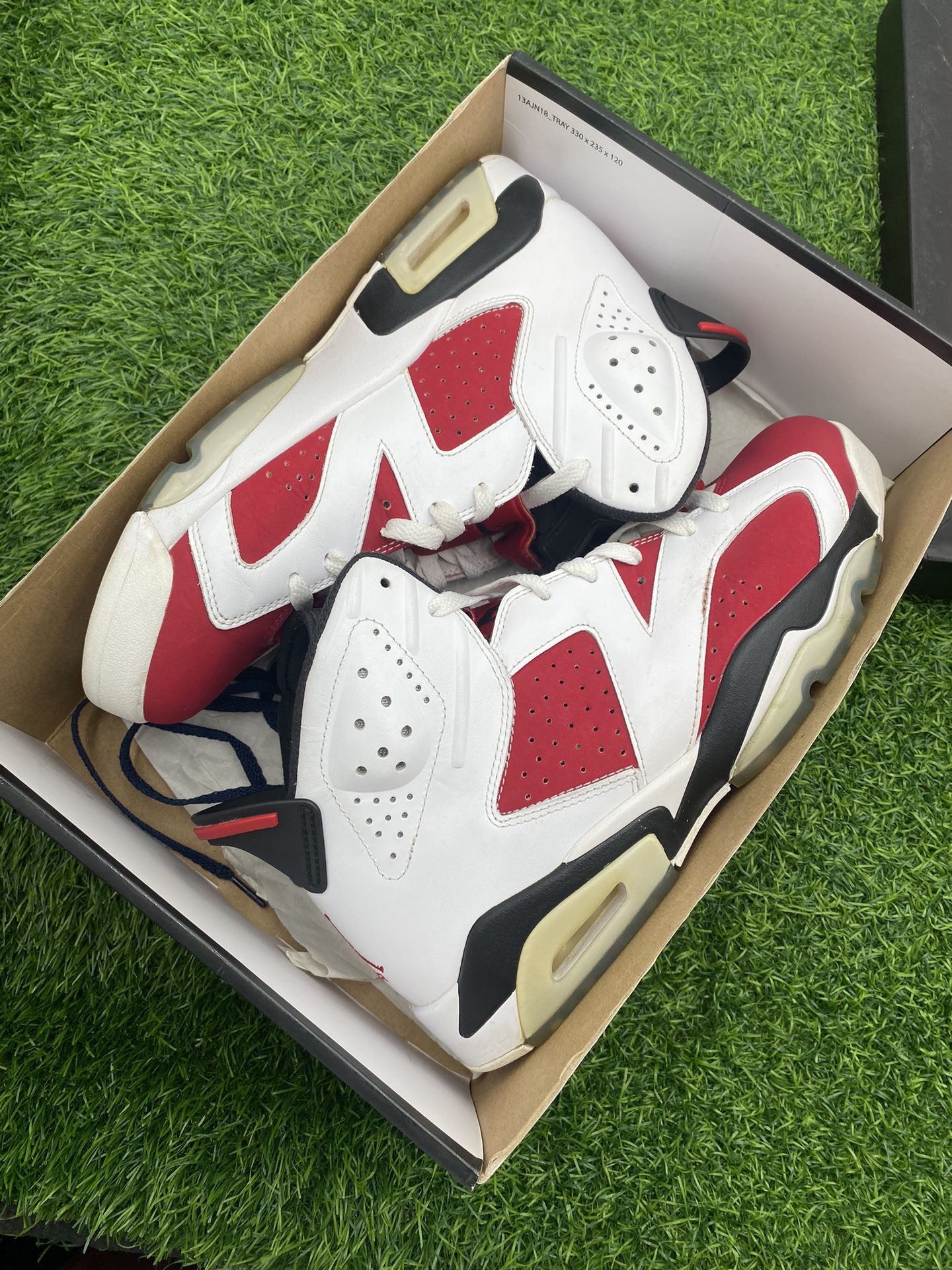 Jordan 6 “Carmine” Size 10M